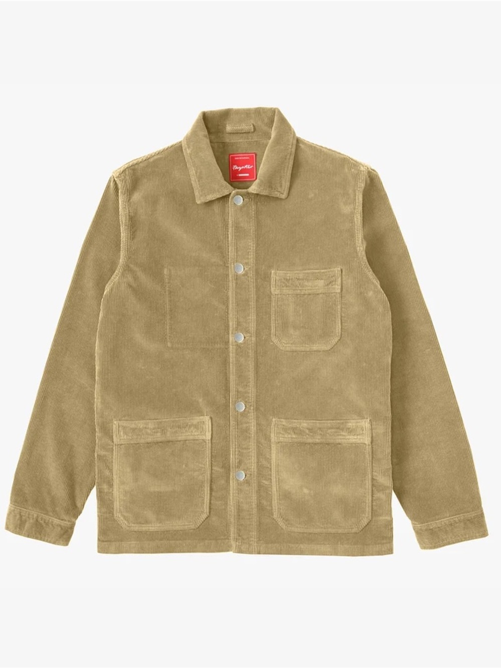 Paynter Men's Corduroy Shirt Jacket Khaki XL